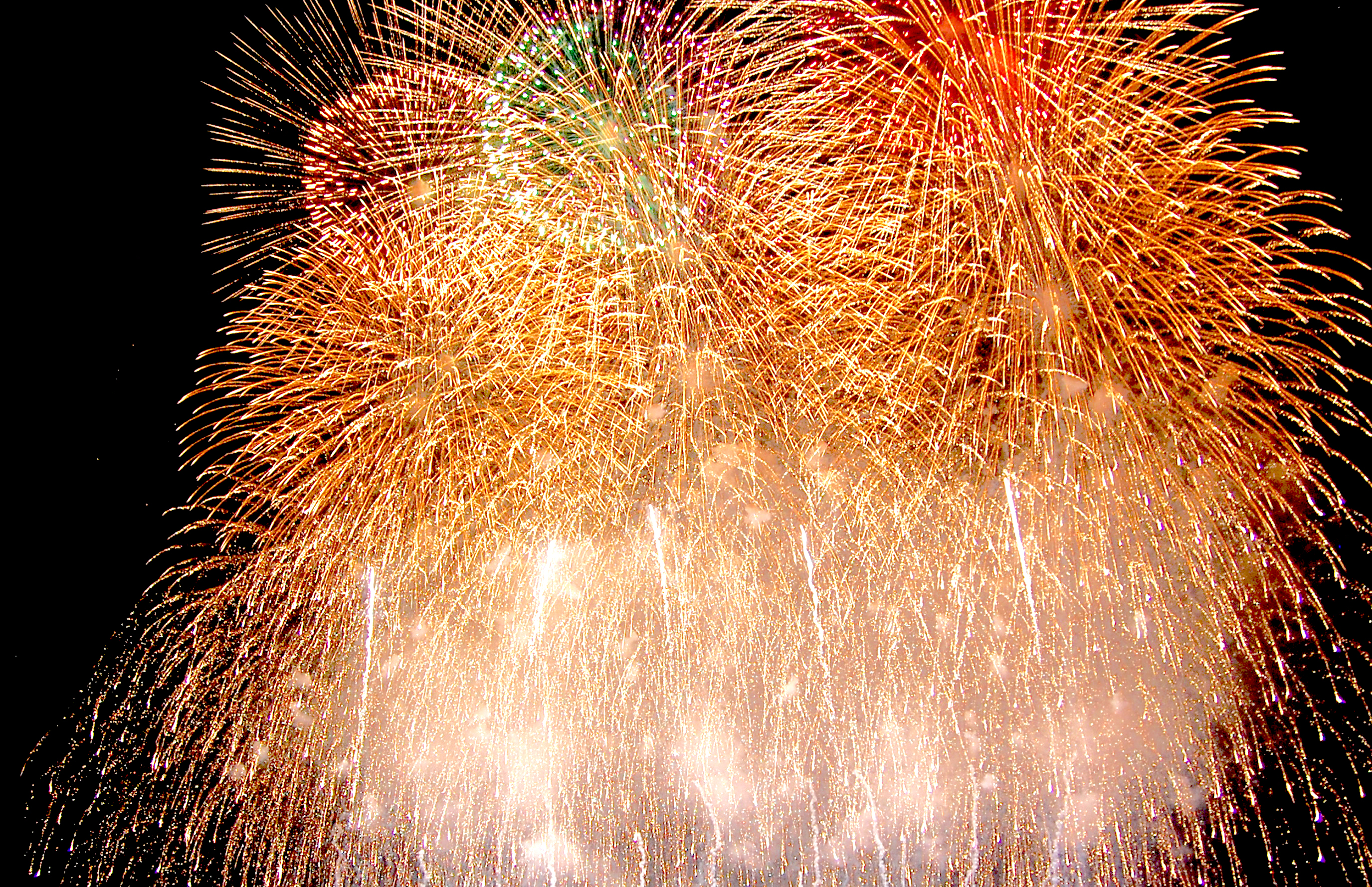 多治見市の花火大会 Cafe Mani E Mani